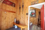 Entryway and Mud Room to Private Home in Lincoln NH